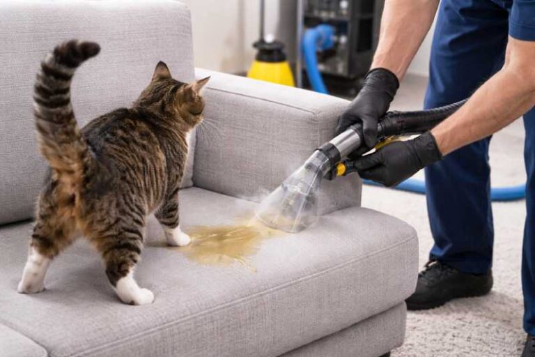 Cat spray clean