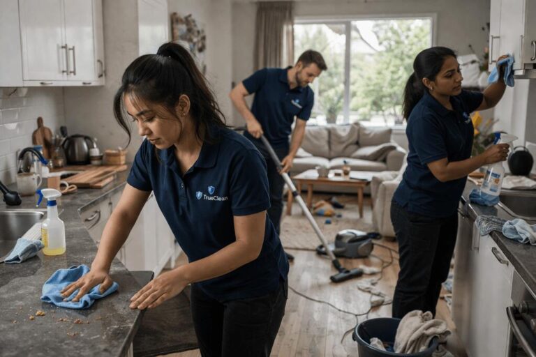 cleaning team